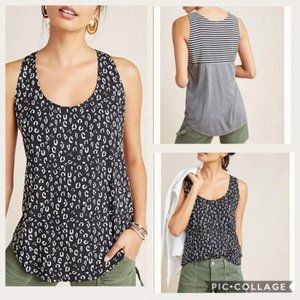 Anthropologie Dolan Mixed Media Tank Top (large)